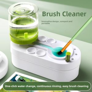 Modern Simplicity Digital Oil Painting Brush Washer Cleaning Tool Toilet Watercolor Paintbrush Cleaner Cartoon Unframed Decorative Art