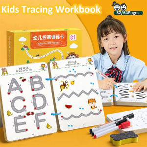 Reusable Preschool Workbook: Learning Activities for Boys & Girls