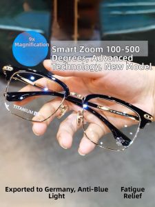 JIFANPAUL | Adjustable Focal Eyeglasses Anti-Blue Light HD Men Women