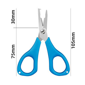 DNDYUJU Stainless Steel Multifunctional Fishing Plier PE Line Cutter with Jagged Hook Remover Carp Fishing Tools Accessories