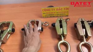 Kẹp làm đồng kẹp sắt xi làm đồng 5 tấn 2 chiều kéo JFDF02