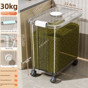 MEIZHUFU | Hộp Bảo Quản Chống Ẩm và Phòng Ngừa Côn Trùng Đạt Tiêu Chuẩn Thực Phẩm