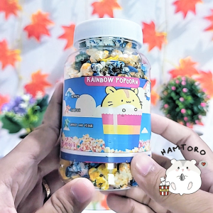 Hamtoro Rainbow Popcorn 50g Snack Buah Hamster Sugar Glider Nafsu Makan