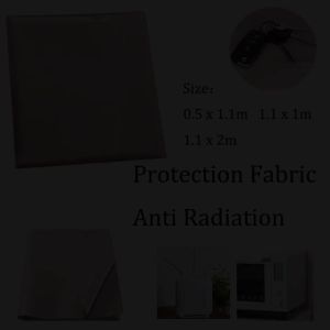 Vải Bạc Dẫn Điện Chống Bức Xạ EMF/EMI Ngăn Chặn NFC/RF Dệt Acrylic Công Nghiệp 1/2M Thiết Bị Bảo Hộ Giảm Tiếng Ồn