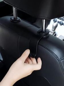 1PCS Car Seat Hook Hanger Back Seat Headrest Head Rest Hook Hanger Gantung Storage Hook Accessories Aksesori Kereta Storage Hook Universal