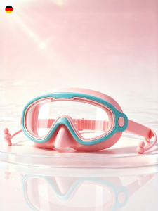 Anti-fog Waterproof Large Frame Swimming Goggles