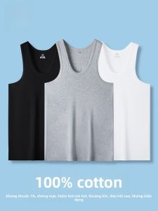 Áo ba lỗ nam MiiOW Catman bằng cotton dáng rộng thể thao