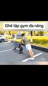 Ghế Tập Gym Kèm Tạ Ghế Tập Thể Hình Tại Nhà Ghế Nằm Tập Tạ Đa Năng Dụng Cụ Tập Gym Tập Thể Thao Tại Nhà M226