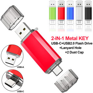 Type C USB Flash Drive 1GB 2GB 4GB 8GB 16GB 32GB 64GB 128GB 256GB for Andriods SmartPhone Memory MINI USB Stick USB C OTG Drive