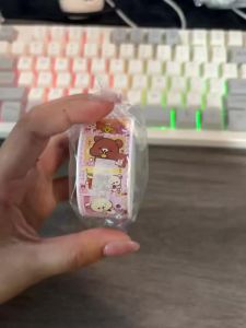 Bandai | Nhãn Dán Hình Hoạt Hình Hình Vuông Để Tự Làm Đồ Thủ Công - Lý Tưởng Để Dán Niêm Phong Trang Trí Và Trang Trí Sổ Tay Hành Lý Và Túi Xách Dễ Thương