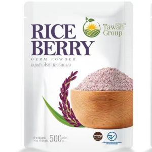 จมูกข้าวไรซ์เบอร์รี่บดผง (RICE BERRY GERM POWDER) EXP:14/12/2026