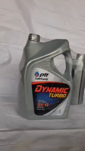 น้ำมันเครื่อง ปตท Ptt DYNAMIC TURBO 15W-40 ขนาด 6+1ลิตร น้ำมันเครื่องยนต์ดีเซล