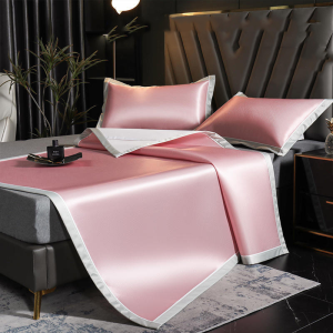 💥ราคาพิเศษ💥【จัดส่งฟรี】เสื่อฤดูร้อนเสื่อผ้าไหมน้ำแข็งชุดสามชิ้น Tikar Lipat ซักได้เสื่อที่นอนบ้านเสื่อนุ่มปรับอากาศในฤดูร้อน