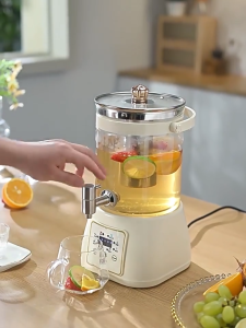 【New product】Health pot 2025 New Multifunctional Flower Tea Barrel 3L Constant Temperature Health Pot Integrated Kettle With Faucet Periuk kesihatan 養生壺 养生壶—COD
