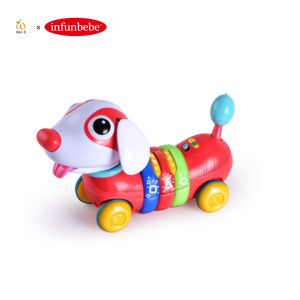 Wel-B x Infunbebe 1st Rainbow Puppy (ลูกหมาสายรุ้ง) - ของเล่น ของเล่นเด็ก รีโมตบังคับ หุ่นยนต์สุนัขของเล่น หุ่นยนต์บังคับ ไร้สาย มีเสียง สีสันสดใส