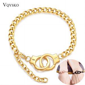 VQYSKO Thép Không Gỉ Vòng Tay Còng Tay Dành Cho Những Người Yêu Thích Thời Trang Tất Cả Trong Một Quyến Rũ Cặp Đôi Trang Sức Họa Tiết Trái Tim Quà Tặng Ngày Lễ Tình Nhân