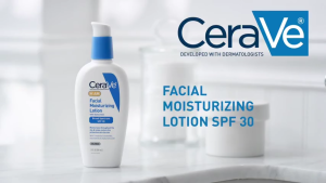 CeraVe AM/PM Facial Sunscreen Moisturizer Lotion With Niacinamide For Face Whitening Skin Sunscreen