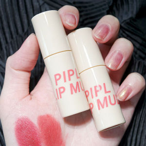 PIPL Matte velvet lipstik kabut lembut Airy lip stain/tahan lama lip mud putih/lip gloss tahan air -🌹Tamia
