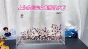 2024 Anime Acrylic Sheets Patch Double-Sided Photo Frame Transparent Keychain Figure Stand Model Decorate  Honkai: Star Rail Wuthering Waves Elysia Tian Guan Ci Fu