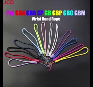 JCD | 1pcs Hand Wrist Lanyard Strap String Short Grip Lanyard For GBA SP GB GBC GBM GBP DIY Braided Lariat Lanyard Wrist Hand Rope