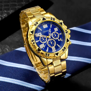 SEA AMILA   Bộ Đồng Hồ Quartz Luxury Cho Doanh Nhân Với Tính Năng Phát Sáng Ban Đêm Và Chống Nước