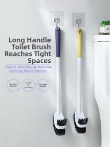 Wall-Mounted All-Angle Clean Toilet Brush