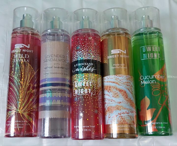 CUCUMBER MELON LAVENDER&SANDALWOOD WILD VANILLA THOUSAND WISHES