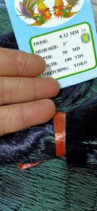 012 Jaring burung 3" - 50/100 yds tinggi 3.75 meter. jaring aja
