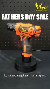 Heavy Duty Cordless Driver Drill 12V Set ECD-506 Eagle Professional Tools