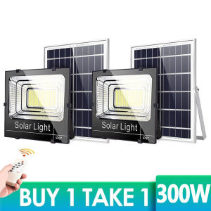 10 Year Warranty Original 1000W Solar Light LED Outdoor Sensor Solar Flood Light Waterproof Street Lamp