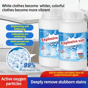 Explosion Salt Laundry Detergent Powder Removing Yellow Stains Whitening Cloth Cleaner