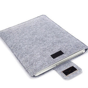 Felt Sleeve Slim Tablet Case Cover Bag for MacBooks Air Pro 11 13 15 Inch Solid Color Tablet Storage Bag