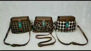 Calviero Collection G2955 TAS SELEMPANG MOTIF BUCKET FASHION IMPORT