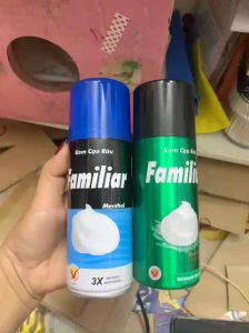 [chai 150g]  Kem cạo râu Familiar hương trà xanh menthol  date mới