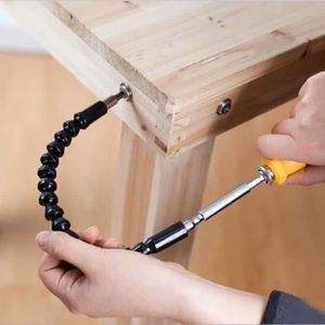 KONEKTOR EXTENTION SAMBUNGAN FLEXIBLE MATA OBENG 1/4 INCH 300 MM