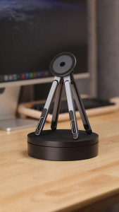 Meewoo Multi-role Laptop Stand Adjustable Aluminum Alloy Tablet Stand Foldable Magnetic Phone Stand for 4-17inch