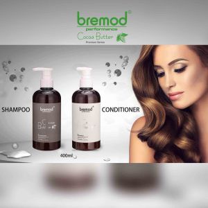 Bremod Hair Conditioner & Shampoo 400ml: Care for Frizzy Dry Hair