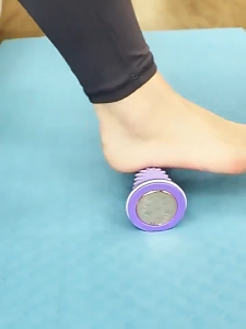 โรลเลอร์โยคะ ลูกกลิ้งนวด บรรเทาอาการปวดเมื่อย ลูกกลิ้งพีวีซีนวดกล้ามเนื้อ 1 ชิ้น Massage roller