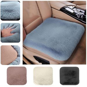 JIYAN2866 Soft Warm Winter Seat Protector Car Seat Cover imitation rabbit fur Car Cushion