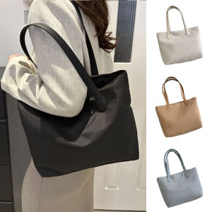 Large Capacity Fashionable Casual Tote Bag for Commuting Shoulder and Underarm Use