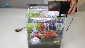 iLONDA Fish Tank Aquarium WiFi Auto Feeder Remote Intelligent Feeder Timing Automatic Fish Feeder