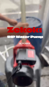 ZEKOKI COPPER Original Self Priming Jet Pump 1HP Water Booster Pump Shallow Well Jetmatic