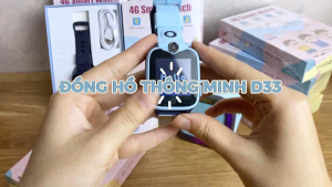 Đồng Hồ Trẻ Em D33 Gọi Video Call Và Nghe Gọi 2 Chiều Định Vị GPS Theo Dõi Hành Trình