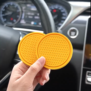 Miếng lót hộc đựng cốc ô tô PVC tấm lót hộc đựng ô tô bền đẹp chống trượt chống ồn