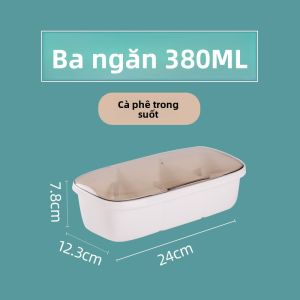 CHAHUA | Hộp Lưu Trữ Gia Vị Bếp 4 Ngăn
