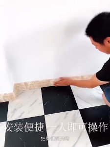 🇲🇾Ready Stock 3D Embossed Wall Border Self Adhesive Ceiling Sticker Kertas Dinding Siling Frame Hiasan Ruang Tamu