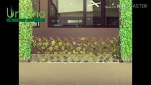 รั้ว ไม้แต่งสวน รั้วยืด เถาวัลย์ ไม้เลื้อย ก่อนยืดสูง 70cm. ยืดได้ 2เมตร (คละลาย) ตกแต่งบ้าน ตกแต่งร้านค้า ตกแต่งคอนโด ตกแต่งสวน กั้นฉาก