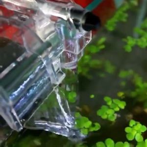 Aquarium Filter,ABS Material Durable and Safe Mini External Hanging Large Capacity Filter Chamber Ultra-Quiet Efficiently Adjustable Speed Pure Water Quality for Fish Tank Suspension Oxygen Pump