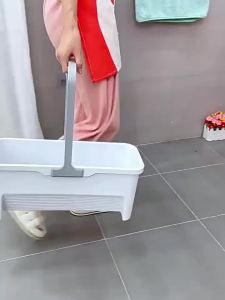 Joybos | Household Handheld Cleaning Mop Bucket Long Square Thickened