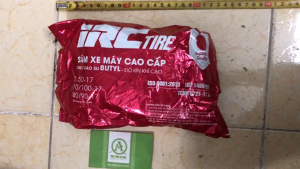 Ruột xe máy 2.50 ( 70-90/17 ) Irc chính hãng